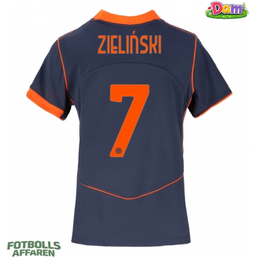 Inter Milan Piotr Zielinski #7 Tredje Tröja Kvinnor 2025-26 Kortärmad